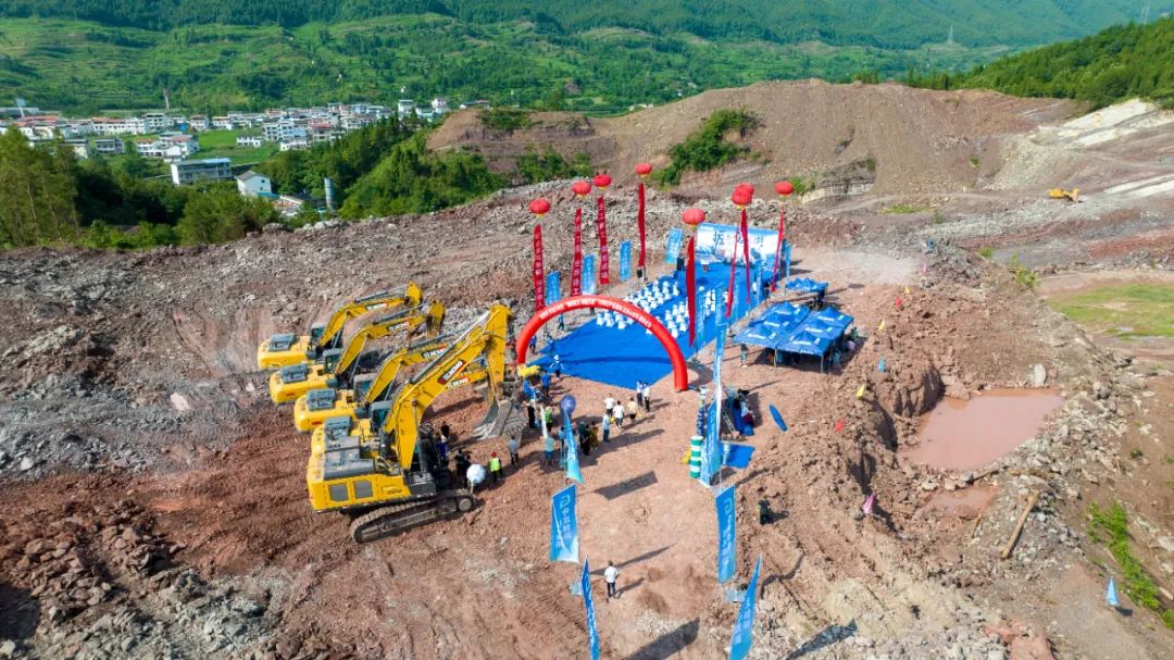 矿山之巅，蜀道论剑！esball官网电子游戏www.esball.com邀您共鉴绿色施工新纪元