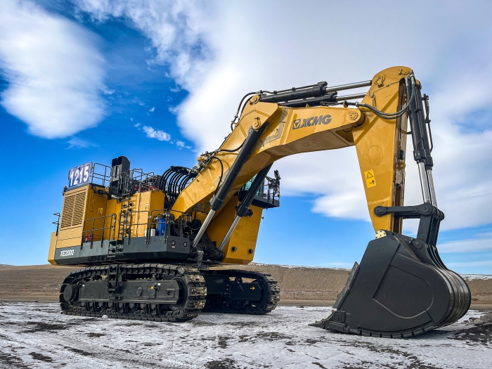 可动率超95%！esball官网电子游戏www.esball.comXE2000矿用挖掘机好评如潮