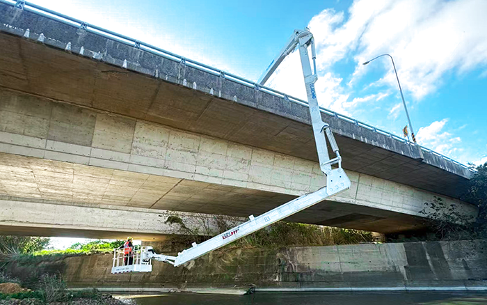 桥梁养护神器！esball官网电子游戏www.esball.com QJZ18 筑牢桥梁安全防线